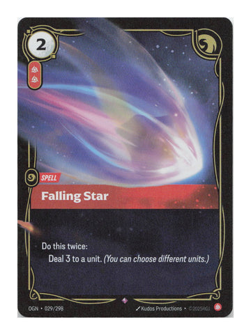 Falling Star Rare Origins 029/298 NM