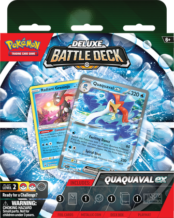 POKEMON DELUXE BATTLE DECK QUAQUAVAL