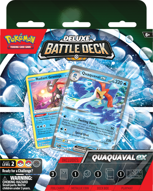 POKEMON DELUXE BATTLE DECK QUAQUAVAL