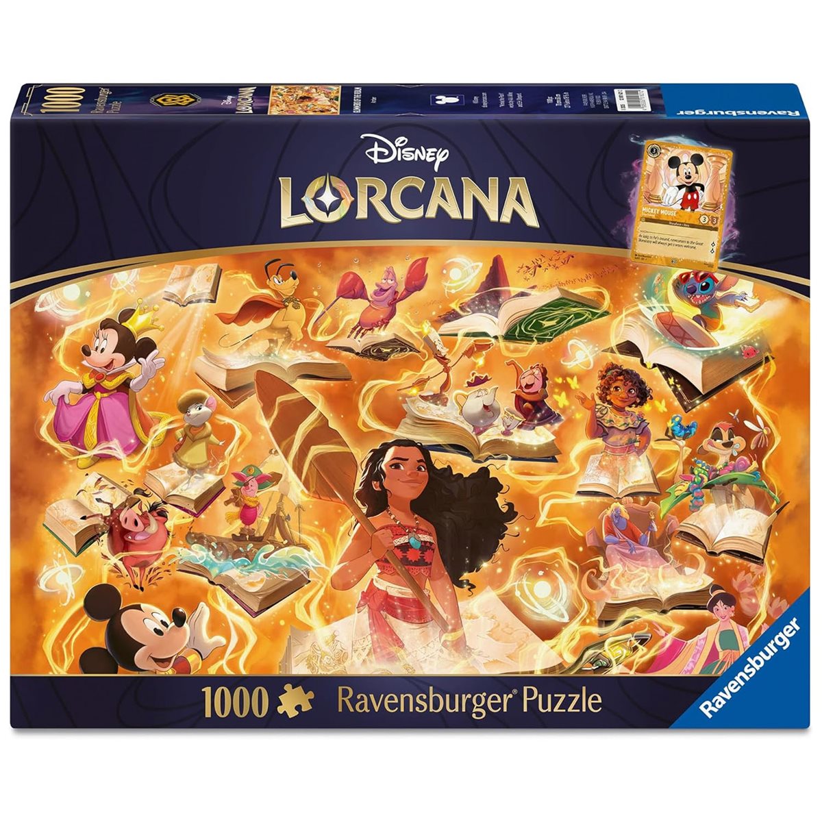 Puzzle - 1000 pcs - Disney Lorcana TCG - Glimmers of the Realm: Amber (EN)