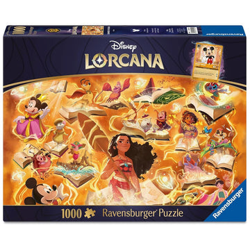 Puzzle - 1000 pcs - Disney Lorcana TCG - Glimmers of the Realm: Amber (EN)