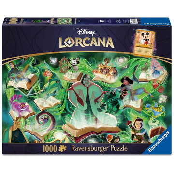 Puzzle - 1000 pcs - Disney Lorcana TCG - Glimmers of the Realm: Emerald (EN)