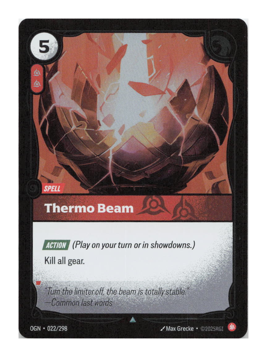 Thermo Beam Uncommon Origins Foil 022/298 NM