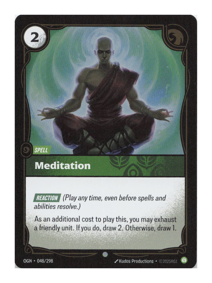 Meditation Common Origins Foil 048/298 NM