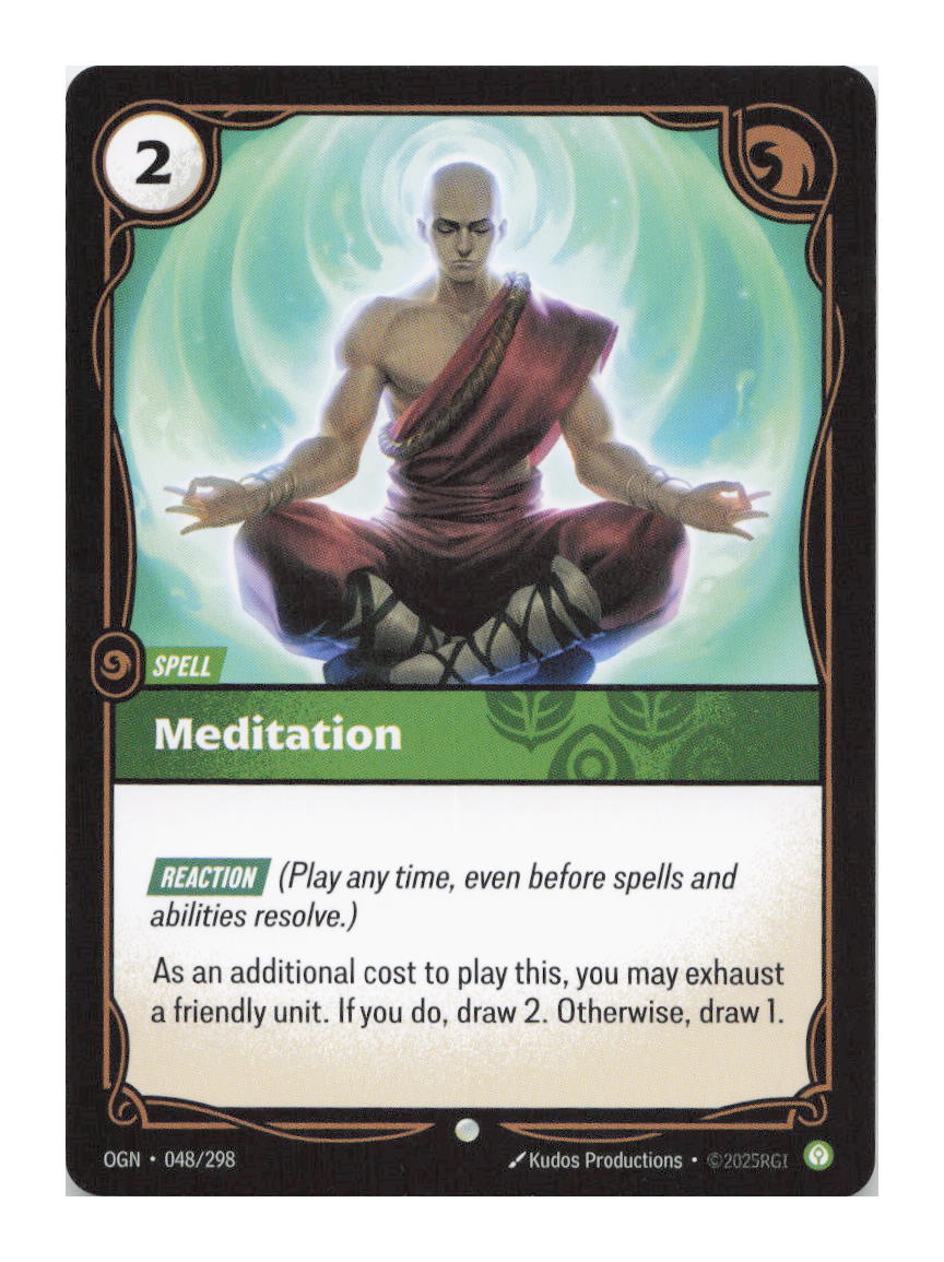 Meditation Common Origins 048/298 NM