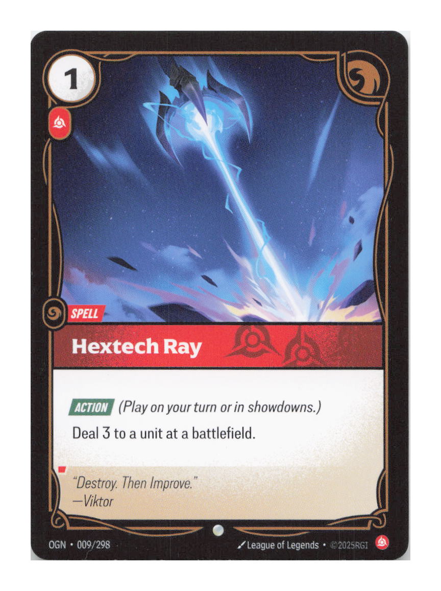 Hextech Ray Common Origins 009/298 NM