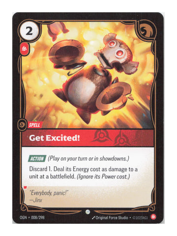 Get Excited! Common Origins 008/298 NM