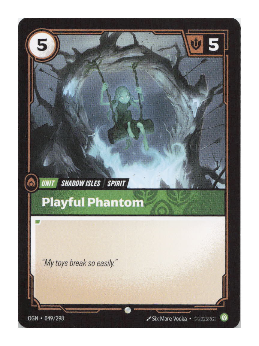 Playful Phantom Common Origins 049/298 NM