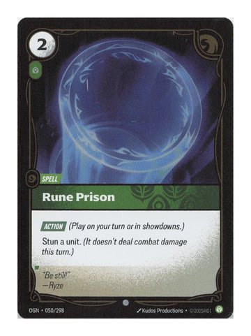 Rune Prison Common Origins Foil  050/298 NM