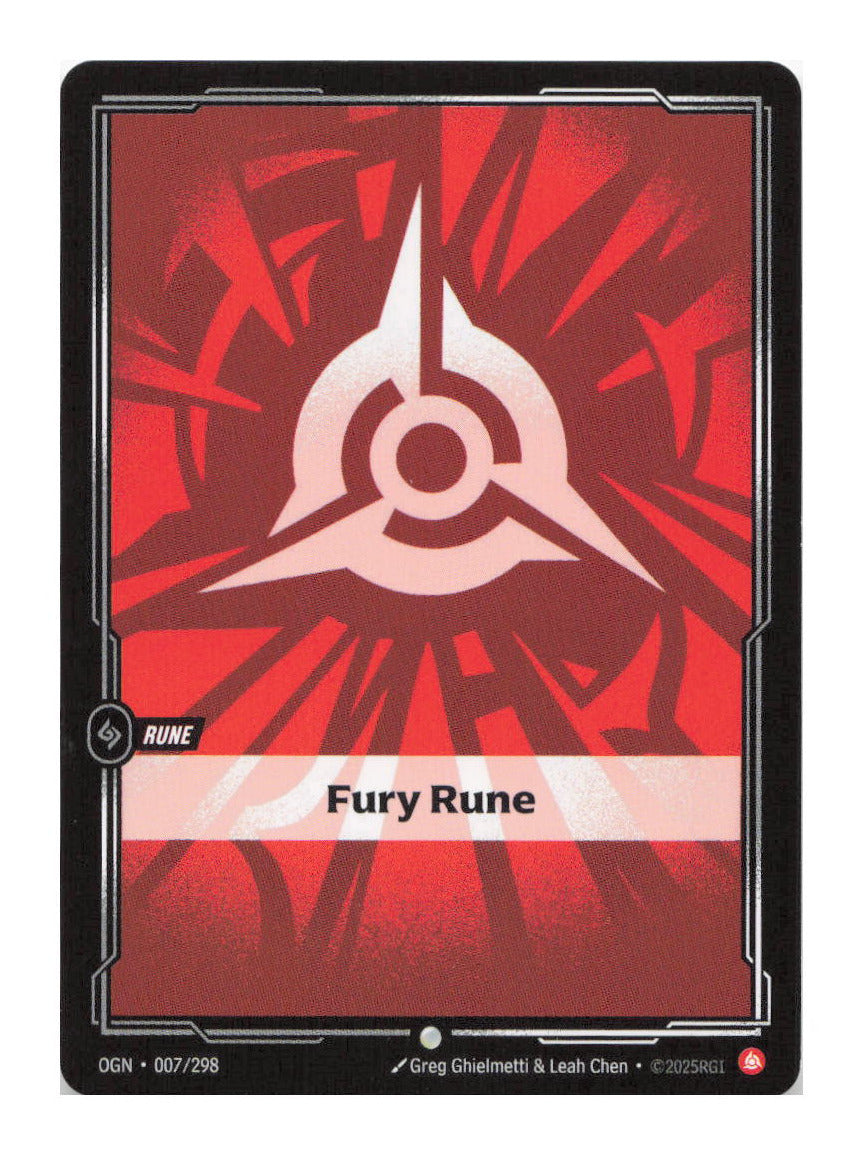 Fury Rune Common Origins 007/298 NM