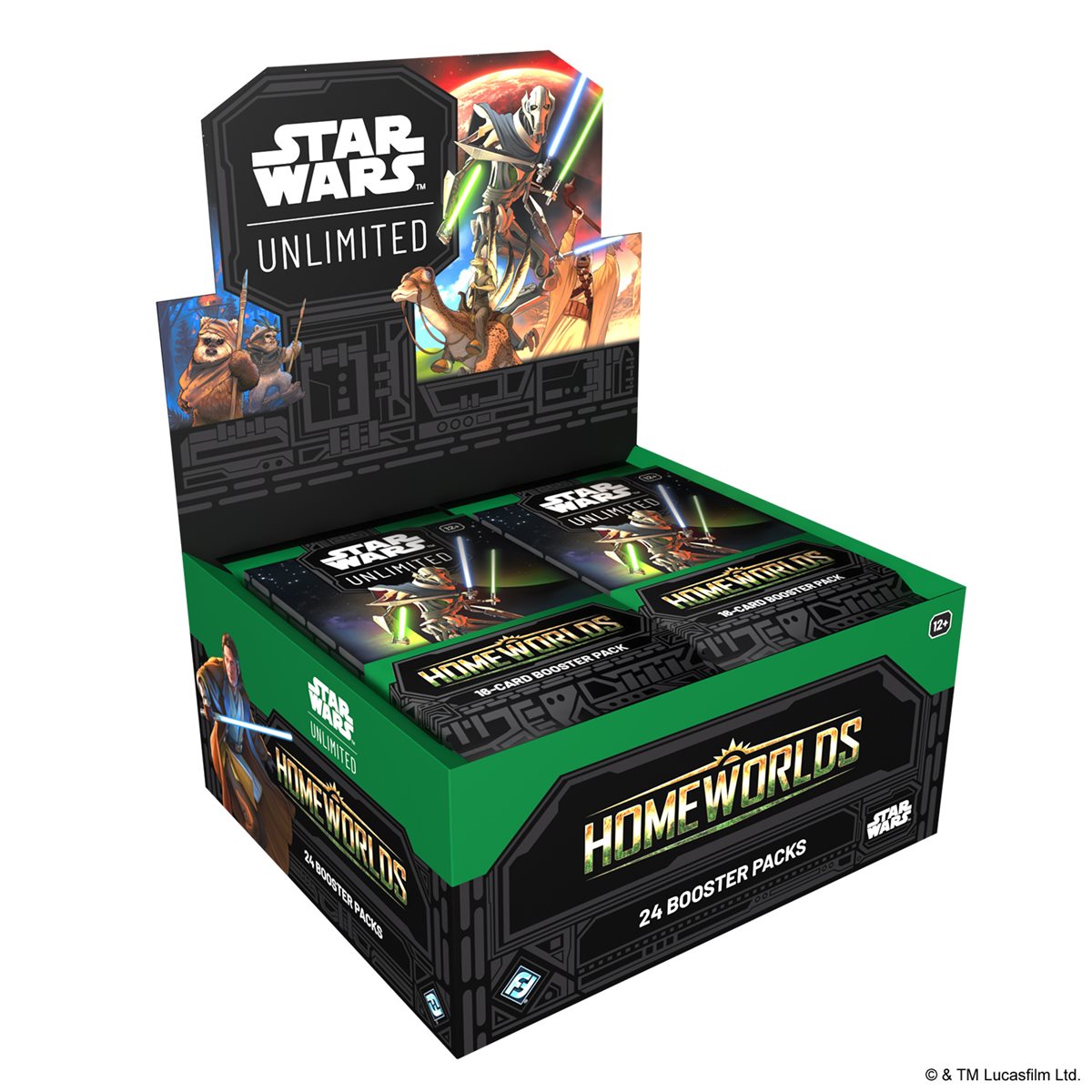 Star Wars: Unlimited - Homeworlds - Booster Display (EN)
