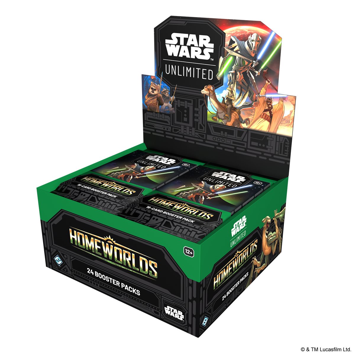 Star Wars: Unlimited - Homeworlds - Booster Display (EN)