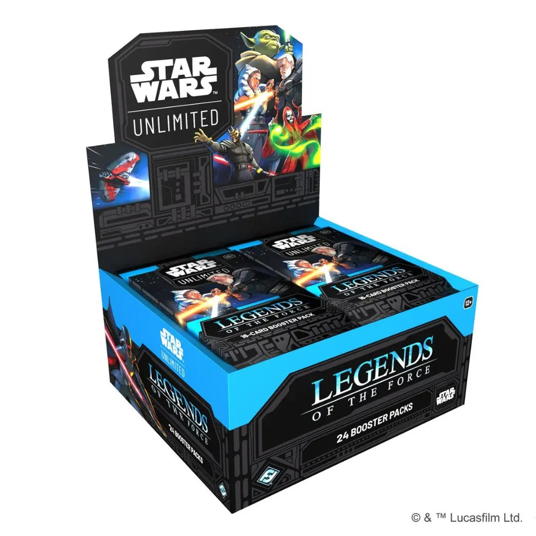 Star Wars Unlimited Legends Of The Force Booster Box