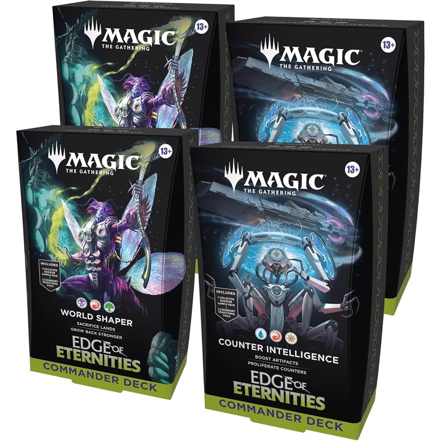 Magic: The Gathering - Edge of Eternities - Commander Deck (EN) SET of 2
