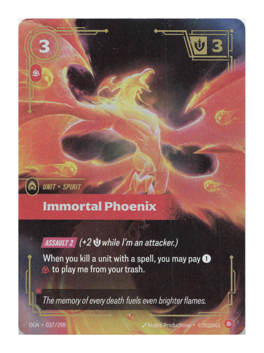 Immortal Phoenix Epic Origins 037/298 NM