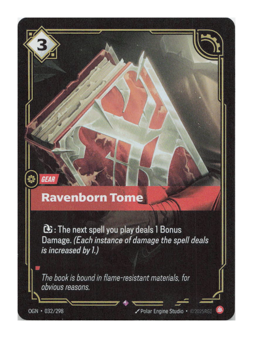 Ravenborn Tome Rare Origins 032/298 NM