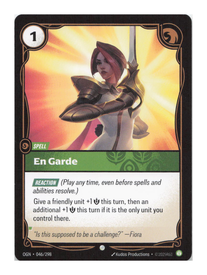 En Garde Common Origins 046/298 NM