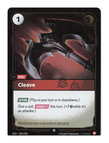 Cleave Common Origins Foil  004/298 NM
