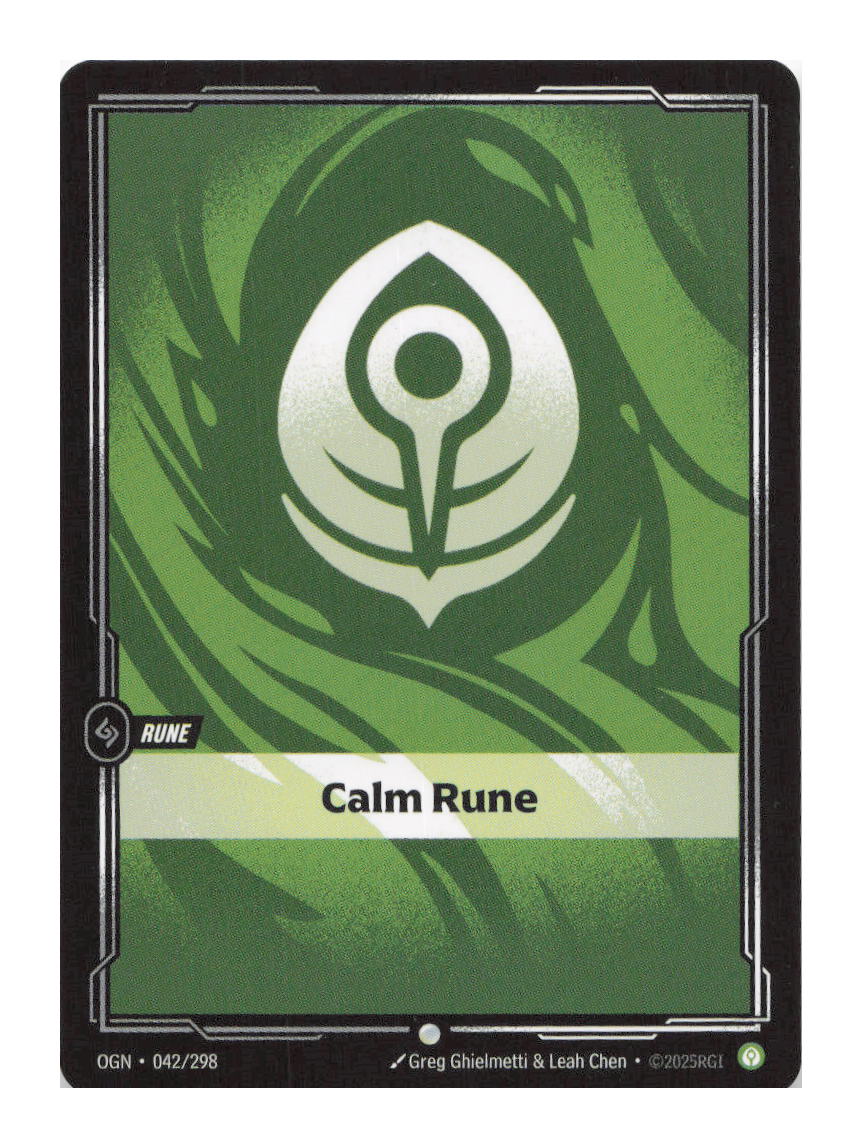 Calm Rune Common Origins 042/298 NM