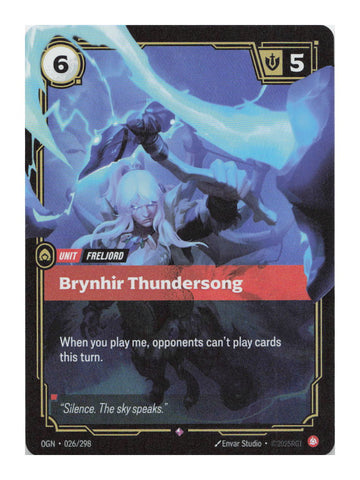 Brynhir Thundersong Rare Origins 026/298 NM