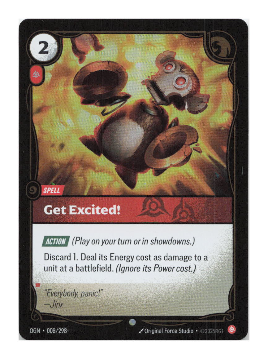 Get Excited! Common Origins Foil 008/298 NM
