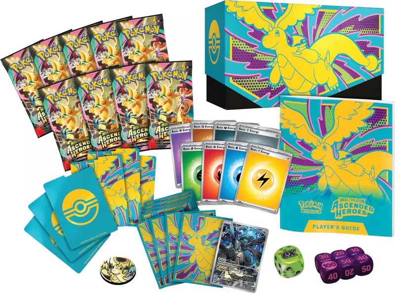 POKEMON MEGA EVOLUTION ASCENDED HEROES ELITE TRAINER BOX