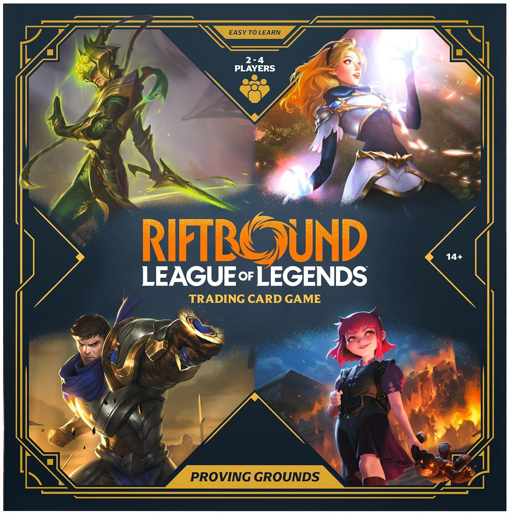 RIFTBOUND LEAGUE OF LEGENDS TCG PROVING GROUNDS BOX