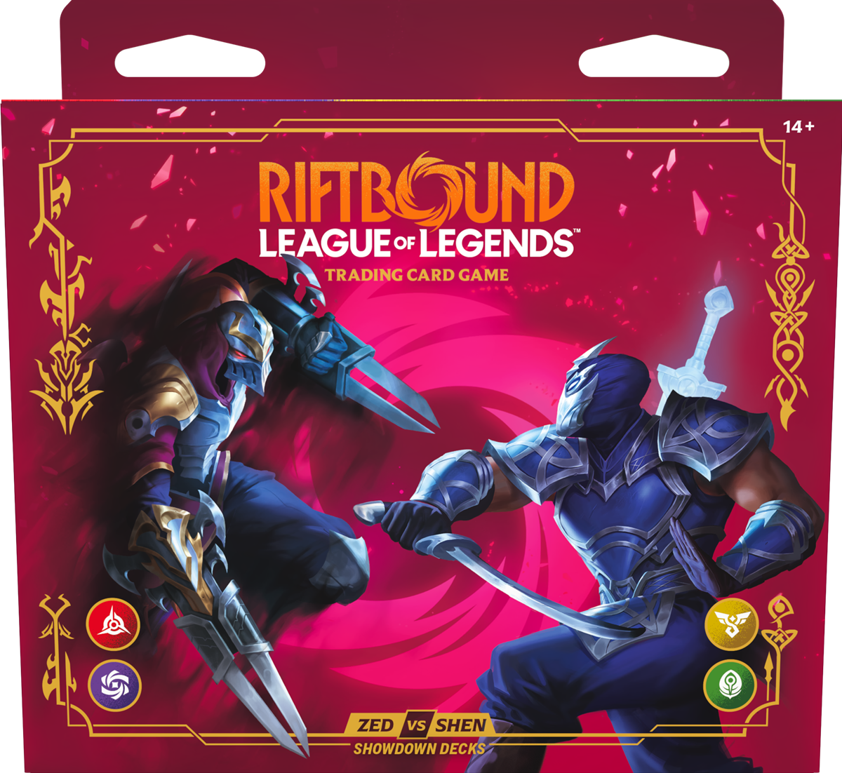 Riftbound: League of Legends - Showdown Deck - Vendetta Zed vs Shen