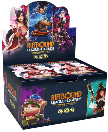 RIFTBOUND LEAGUE OF LEGENDS TCG ORIGINS BOOSTER DISPLAY - First Print